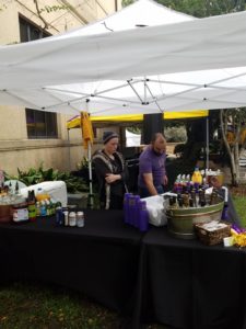Stocking the Bar for the LSU Tailgate Event for WAFB