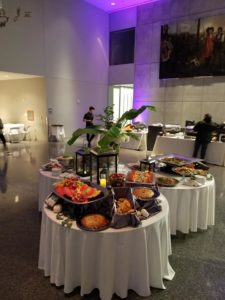 Wedding Catering Display at Capital House Museum in Baton Rouge